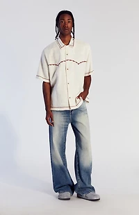 Pacsun Blake Extreme Baggy Jeans Dark Indigo Tinted