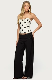 Edikted Antonelle Polka Dot Corset