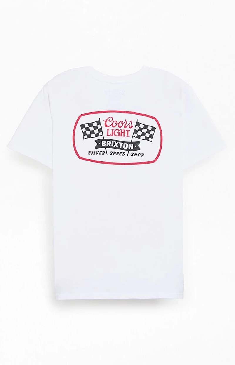 Brixton Coors Light Pit Stop T-Shirt