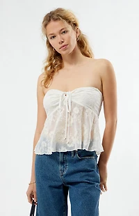 Your Favorite Matilda Floral Embellished Tank Top