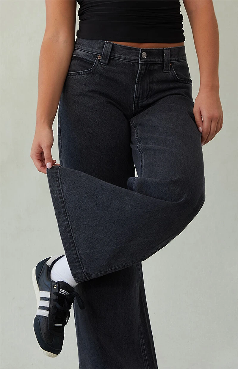 Pacsun Sloane Low Rise Ultra Baggy Jeans Faded Black