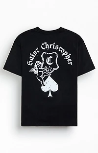SAINT CHRISTOPHER Cherub Crest T-Shirt