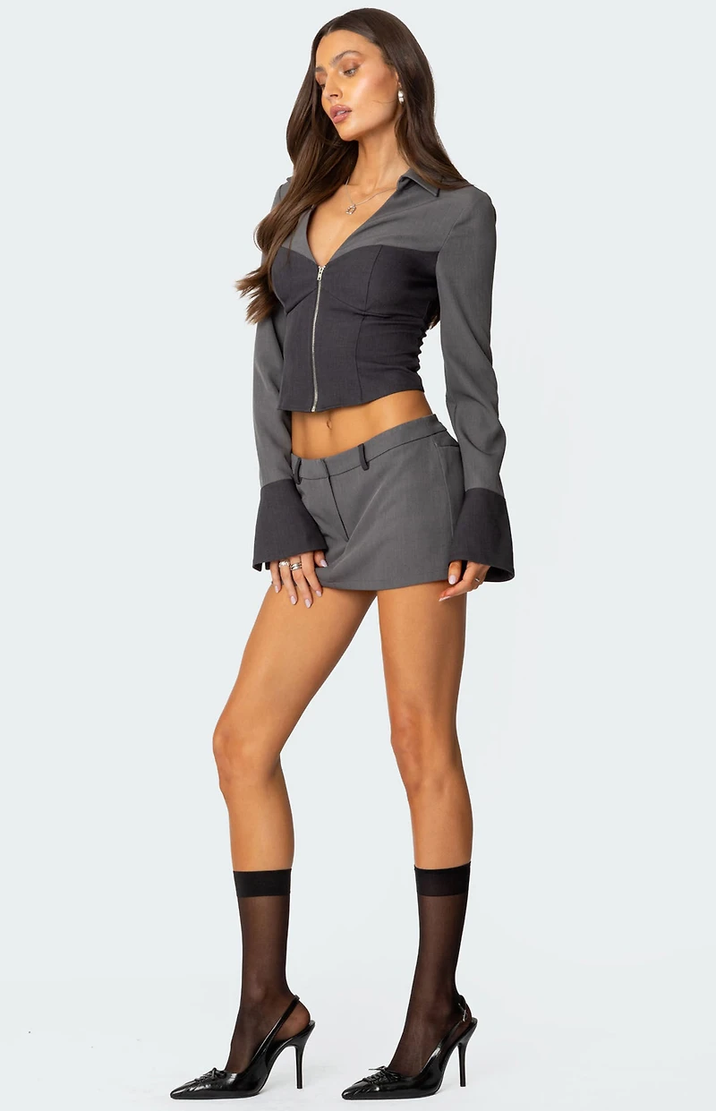 Edikted Angela Tailored Mini Skort