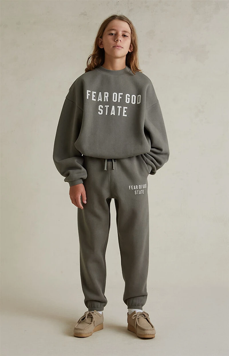 Fear of God ESSENTIALS Kids Moss Classic Fleece Sweatpants