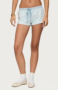 Edikted Margret Striped Shorts