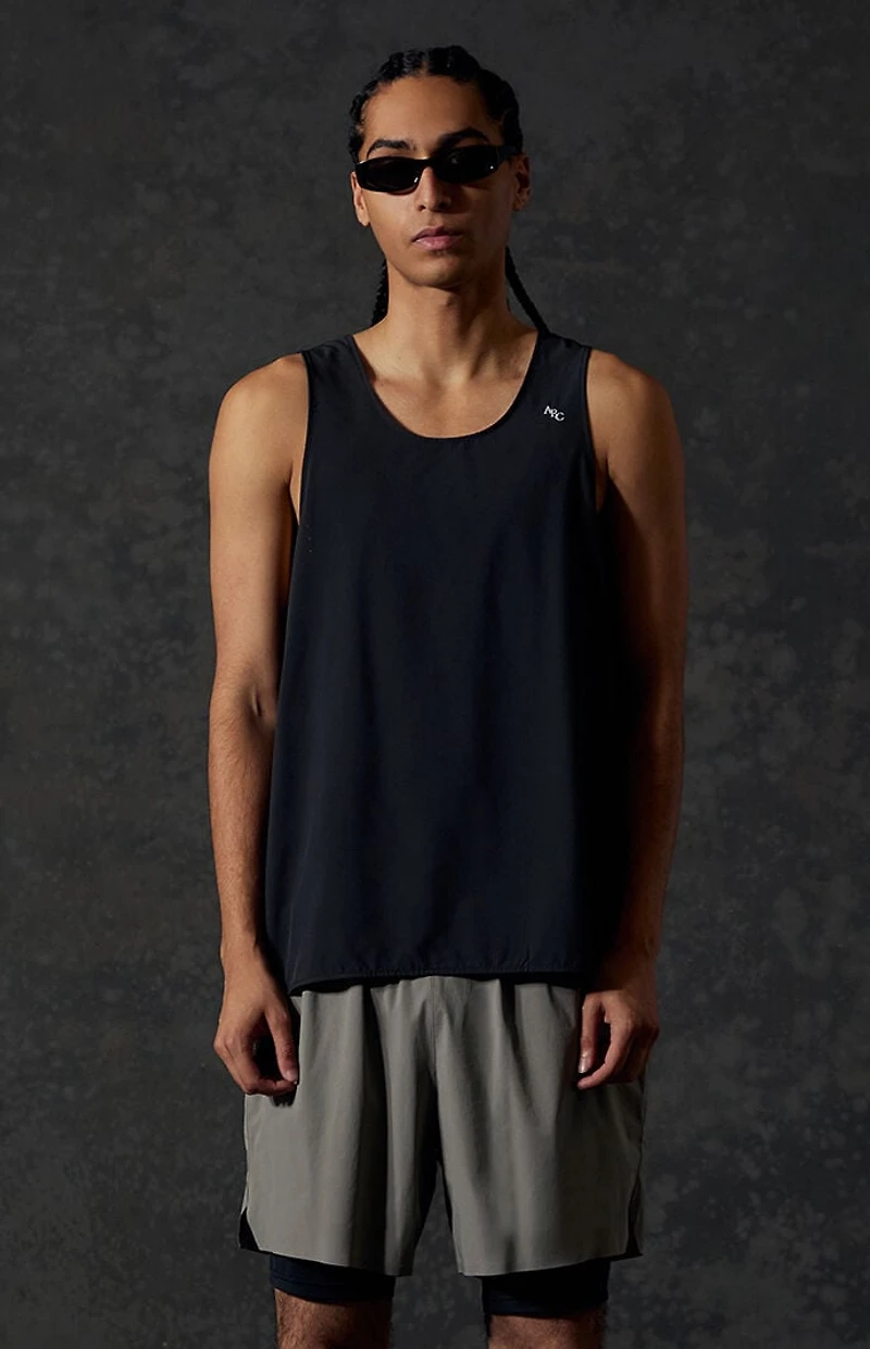 A.R.C. Black Active Standard Performance Tank Top