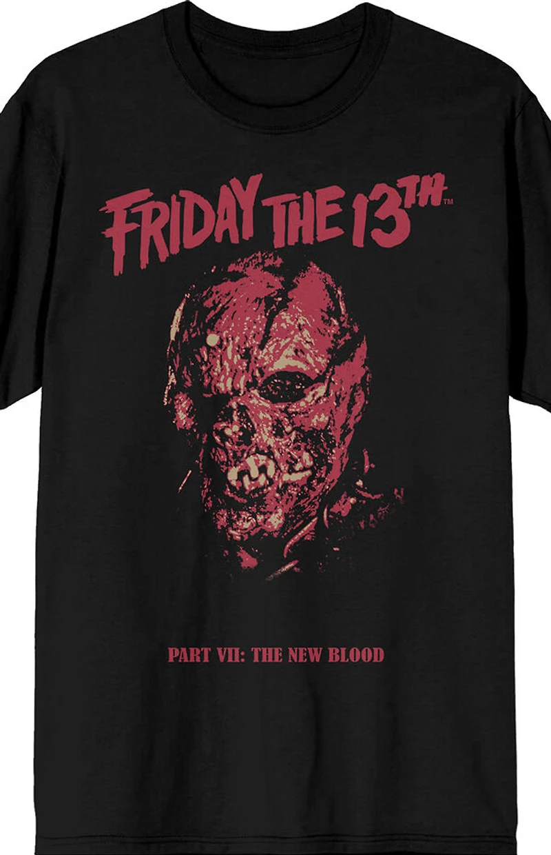 Friday the 13th New Blood Jason Unmasked T-Shirt
