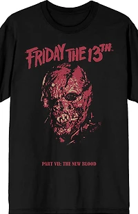 Friday the 13th New Blood Jason Unmasked T-Shirt