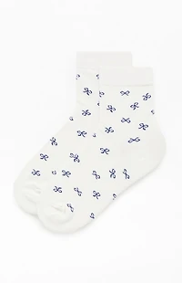 John Galt Bow Ankle Socks