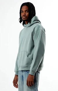 Pacsun Green Solid Hoodie