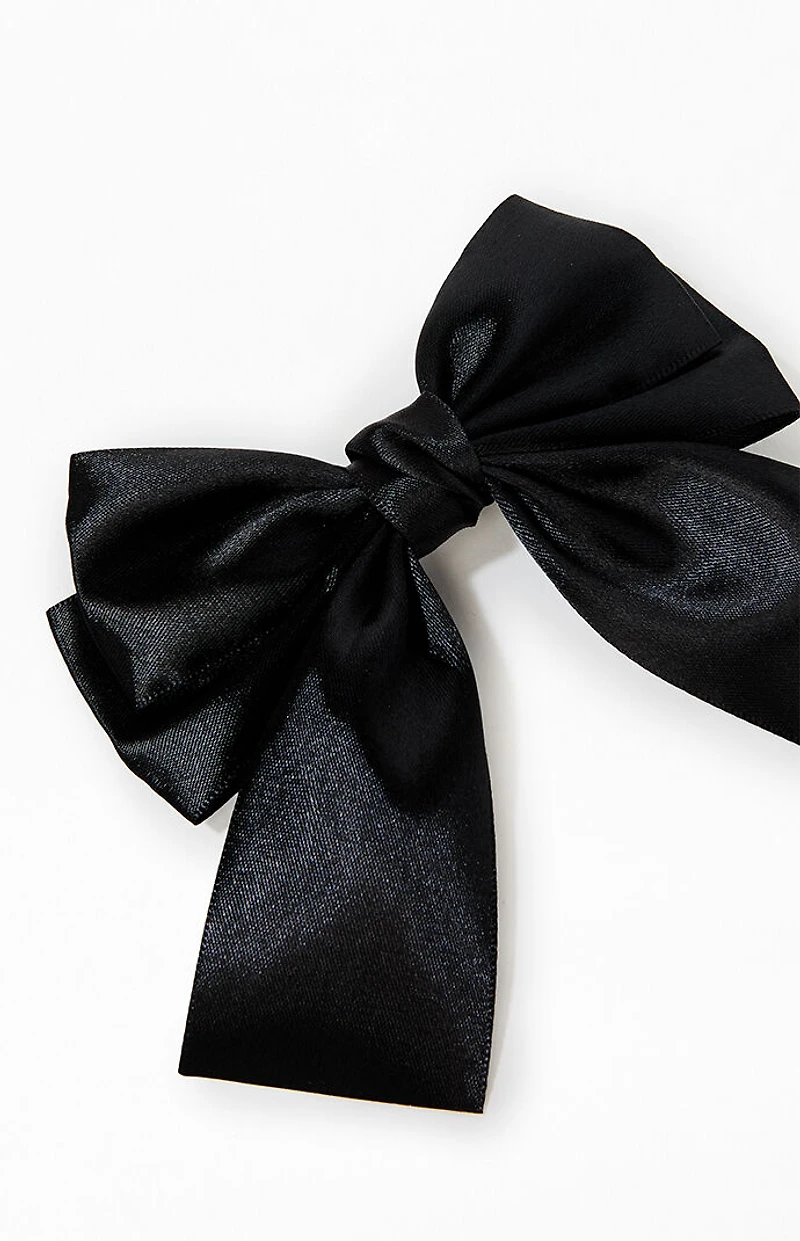 LA Hearts Chloe Satin Bow Barrette