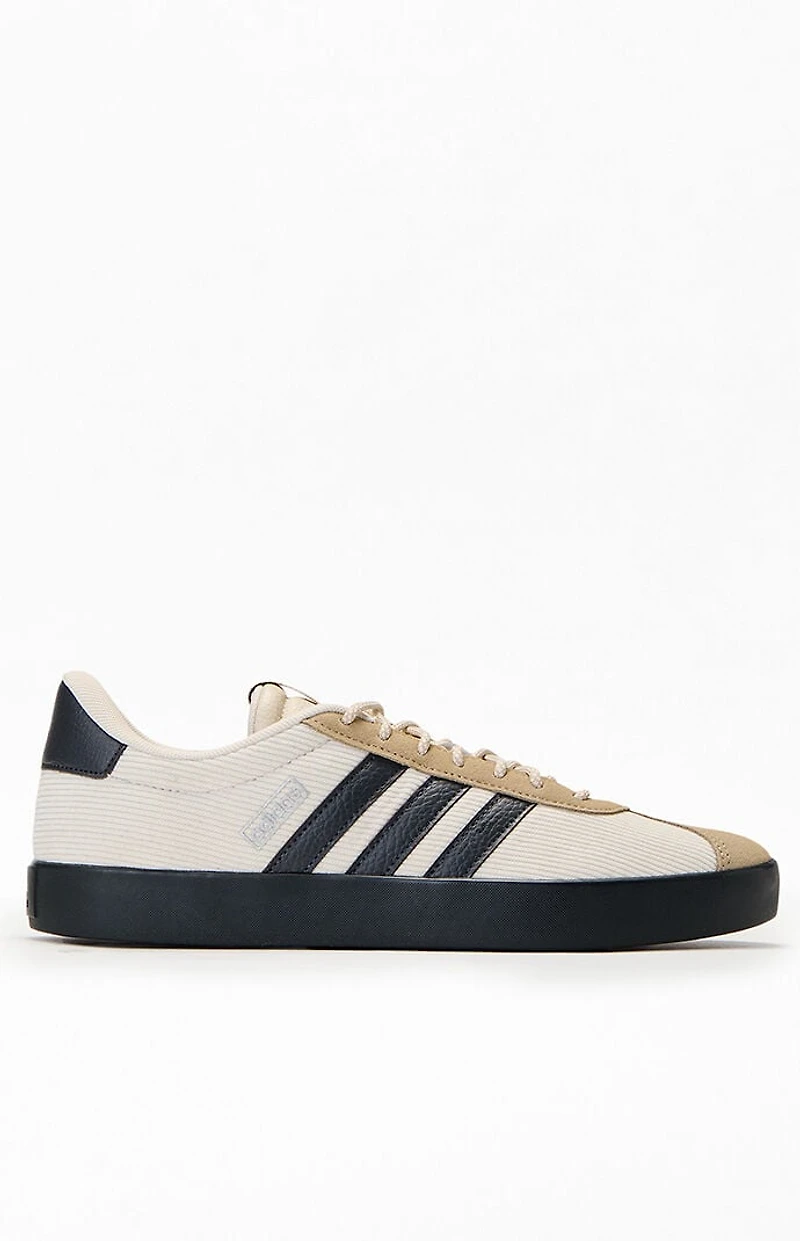 adidas Cream Corduroy VL Court 3.0 Shoes