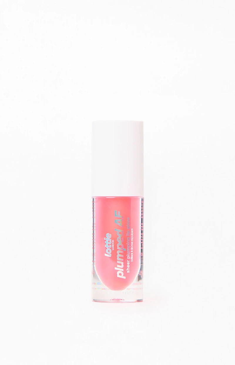Lottie London Peach Plumped AF Sheer Lip Gloss