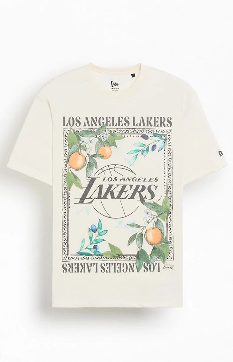 New Era Lakers Oranges T-Shirt