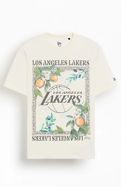 New Era Lakers Oranges T-Shirt