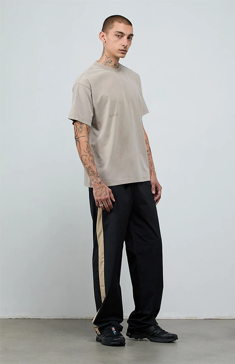 A.R.C. Tan Vintage Wash Heavyweight Oversized T-Shirt