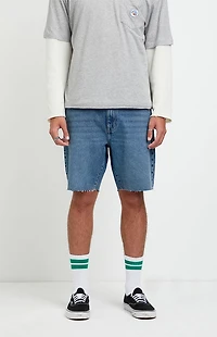 Pacsun Harrison Cutoff Baggy Jean Shorts Medium Blue