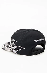 Mitchell & Ness LA Kings Flame Thrower Snapback Hat