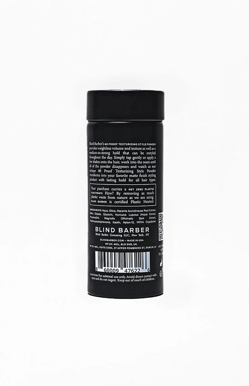 Blind Barber 80 Proof Texturizing Style Powder