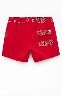 Budweiser by Pacsun Paisley Logo 5" Boardshorts
