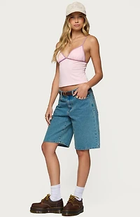 Edikted Leona Contrast Tank Top