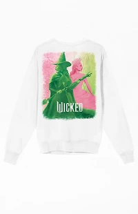 Wicked Part One Elphaba & Glinda Crew Neck Sweatshirt