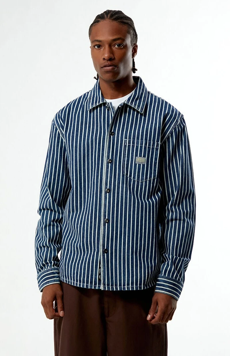 RVCA Dayshift Hickory Overshirt