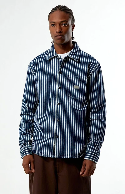 RVCA Dayshift Hickory Overshirt