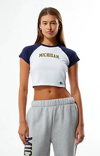 HYPE & VICE Michigan Wolverines Homerun Baby T-Shirt