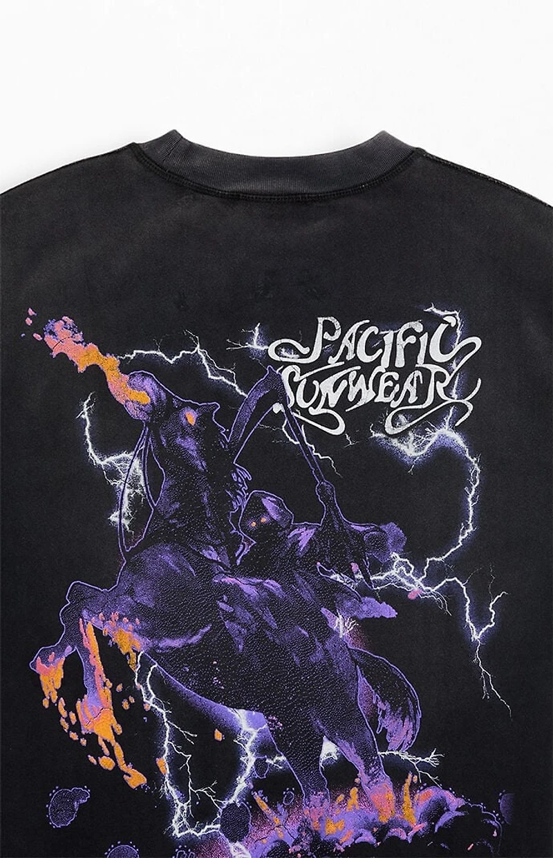 Pacsun Reaper Horse Oversized T-Shirt