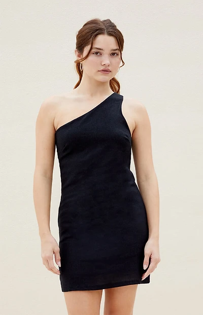 Beverly and Beck One Shoulder Mini Dress