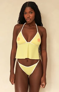 Dippin' Daisy's Aqua Tank Bikini Top