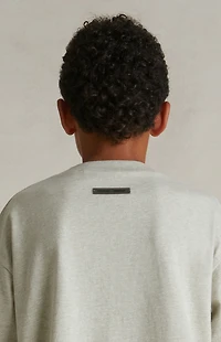 Fear of God ESSENTIALS Kids Heather Stone Classic Crew Neck T-Shirt