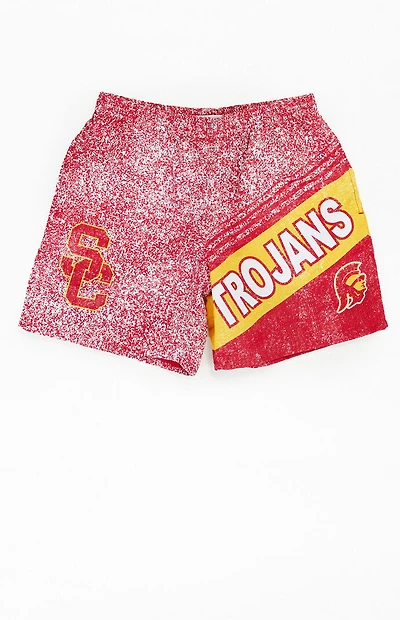 Mitchell & Ness USC Trojans Woven Shorts