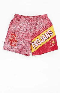 Mitchell & Ness USC Trojans Woven Shorts