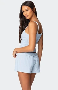 Edikted Irene Pointelle Tank Top