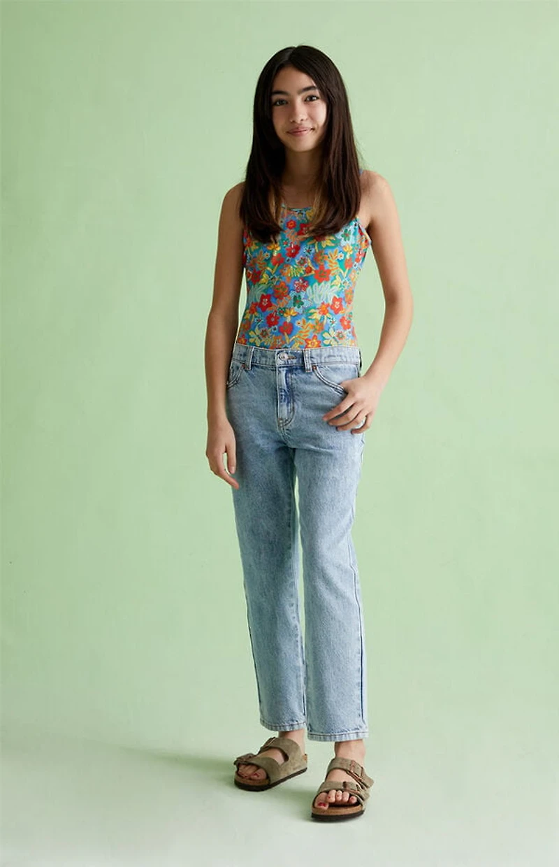 Pacsun Kids Light Indigo '90s Straight Leg Jeans