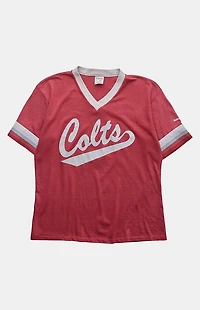 PS VINTAGE 90s Colts V-Neck Graphic T-Shirt
