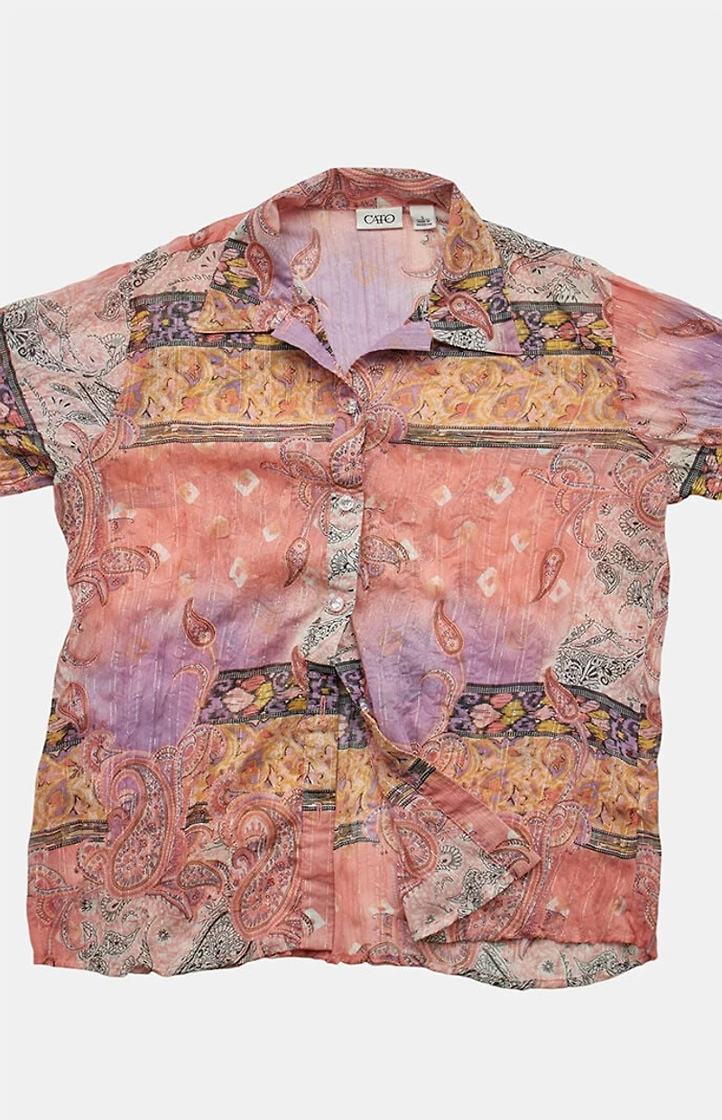 PS VINTAGE 2000s Y2K Blouse Top