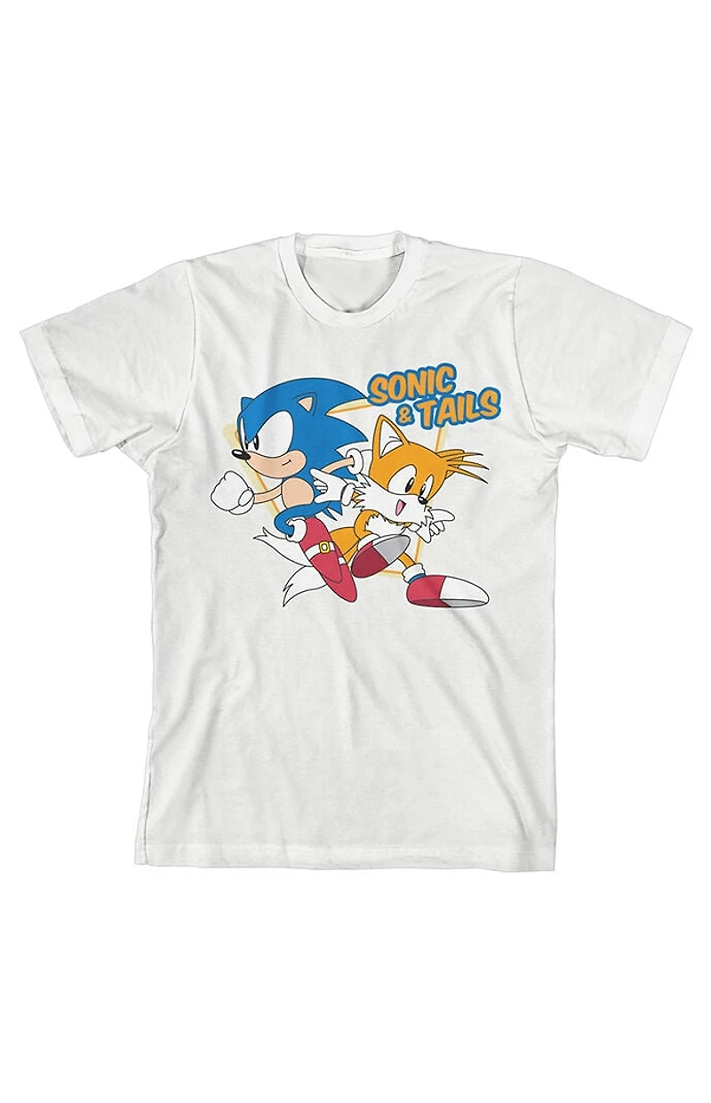 Kids Sonic The Hedgehog & Tails T-Shirt