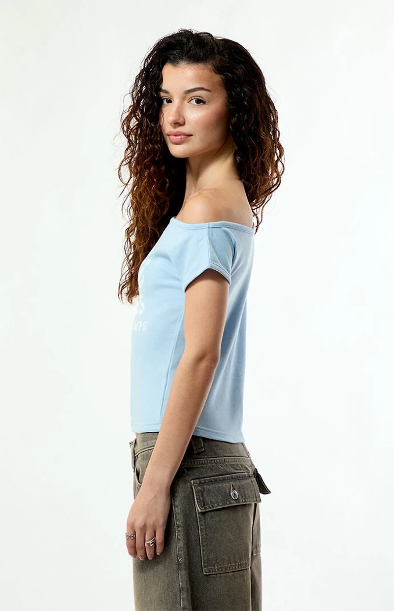 Your Favorite Hawaii 25 Off-The-Shoulder T-Shirt