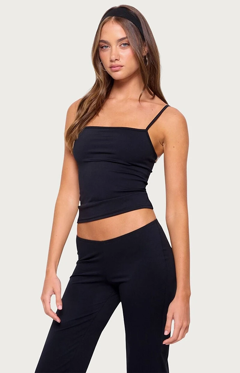 Edikted Anika Straight Neck Tank Top