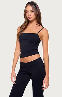 Edikted Anika Straight Neck Tank Top