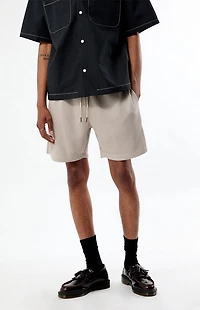 Pacsun Heather Gray Waffle Knit Shorts