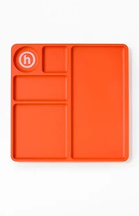 Hidden NY Orange Square Tray