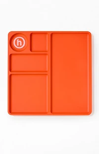 Hidden NY Orange Square Tray