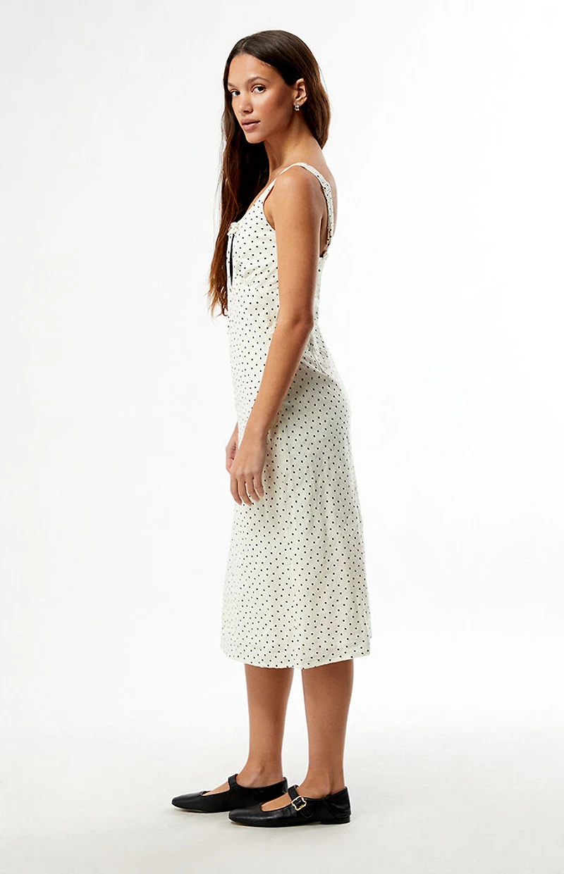 Rhythm Polka Dot Midi Dress