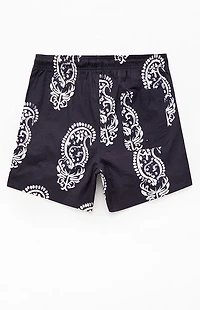 Pacsun Watercolor 4.5" Swim Trunks