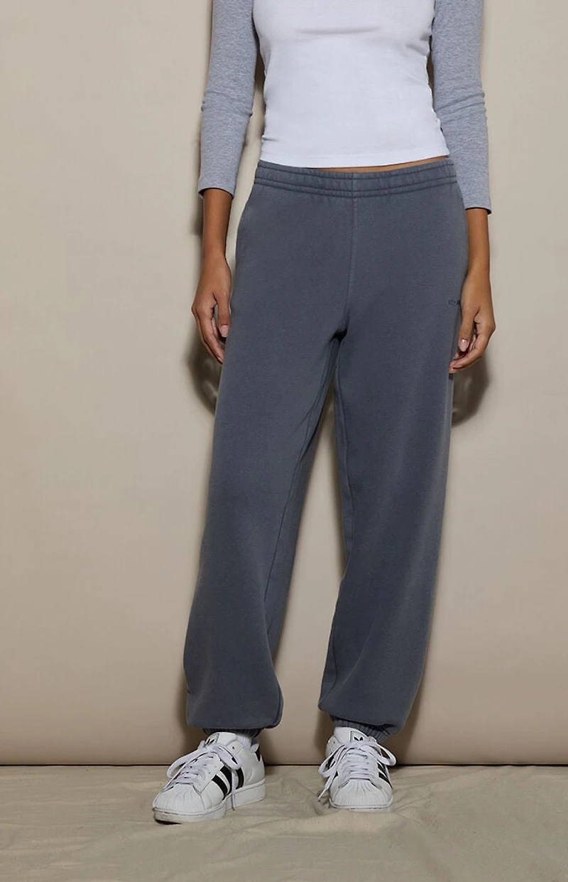 Pacsun Blue Ultra Soft Fleece Sweatpants