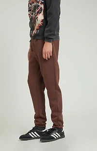 Pacsun Brown Fleece Sweatpants